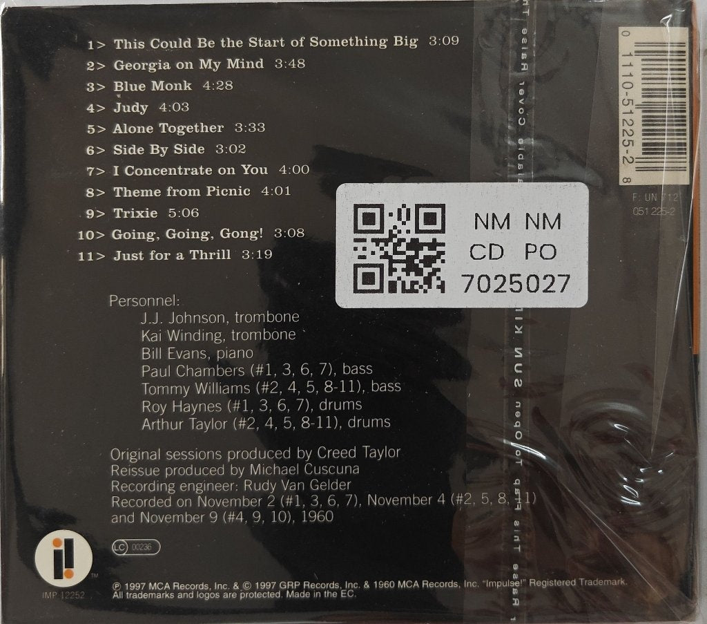 J.J. Johnson, Kai Winding - The Great Kai & J.J. (CD)
