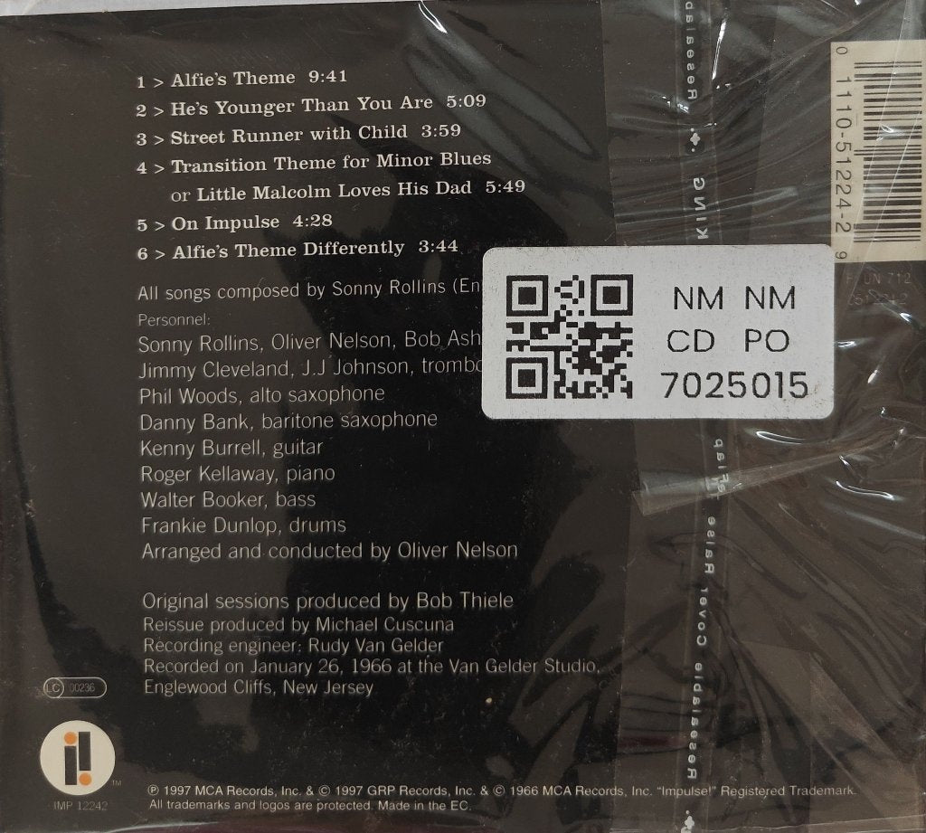 Sonny Rollins - Alfie (CD)