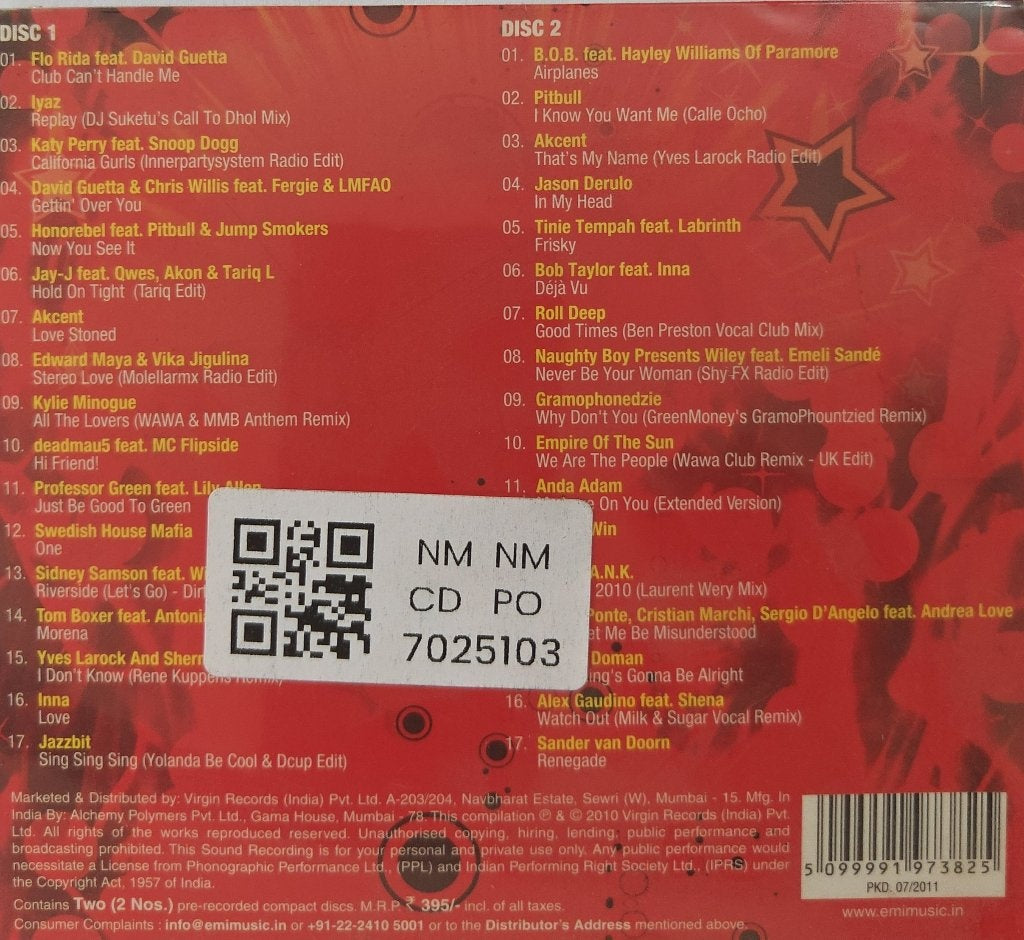 Various - In the Club 2010-11 (CD) (2)