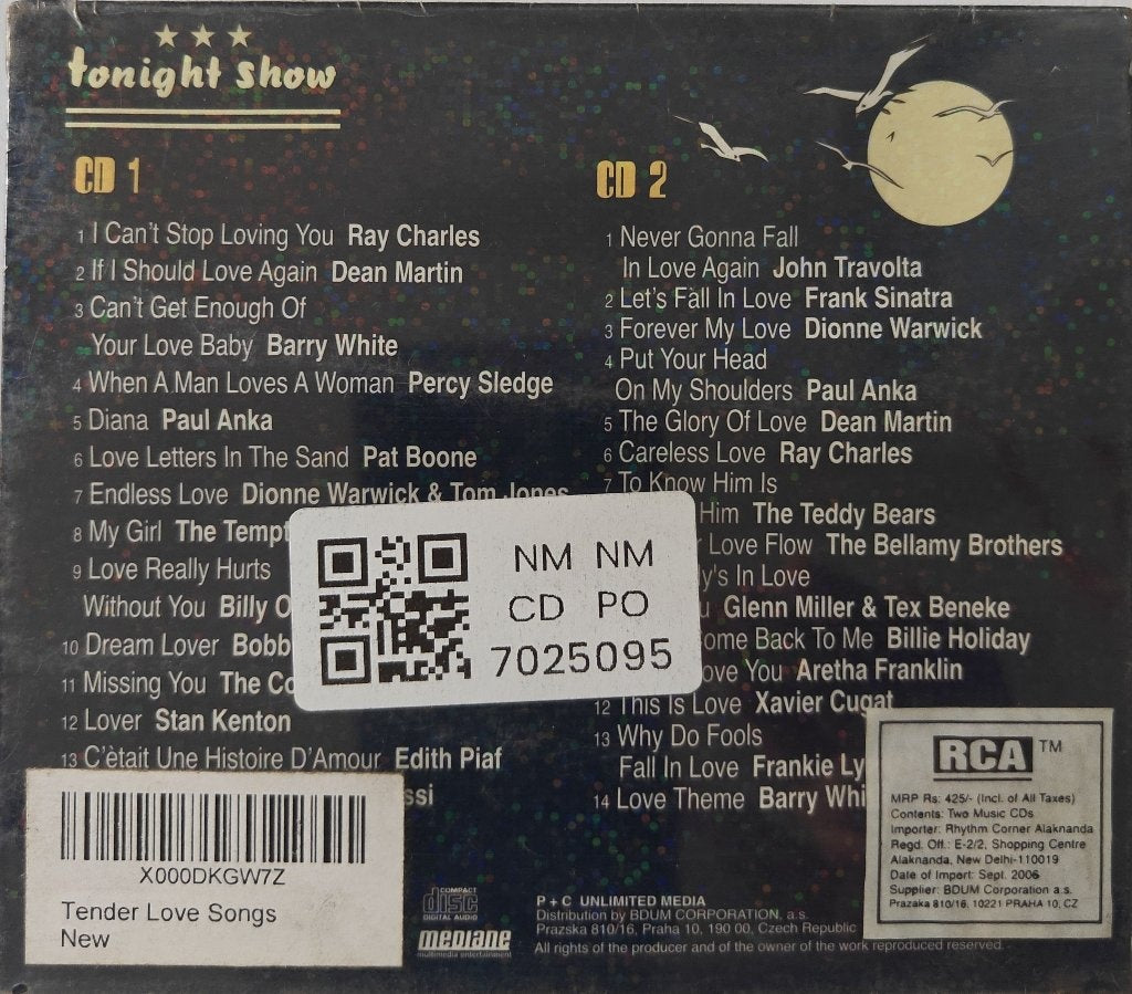 Various - Tender Love Songs (CD) (2)