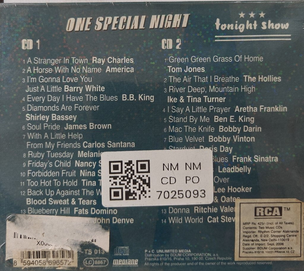 Various - One Special Night (CD)