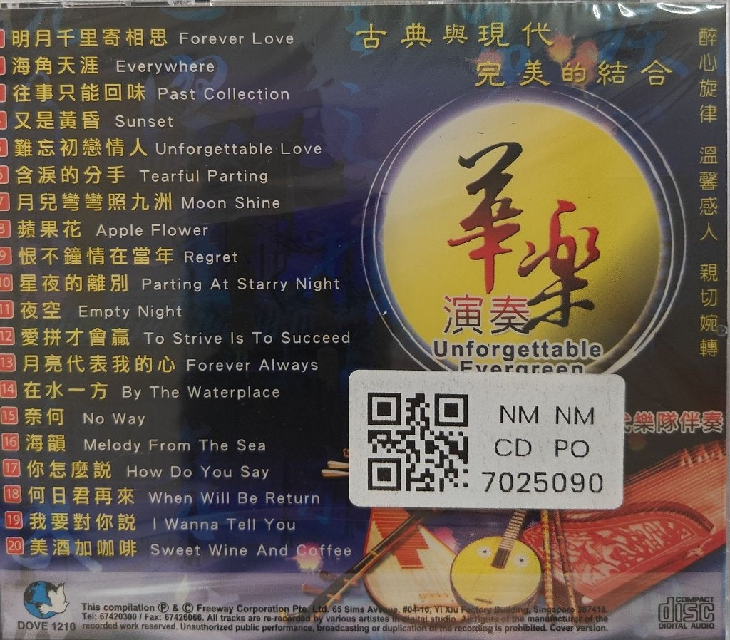 Various - Unforgettable Evergreen (CD)