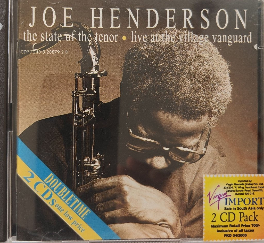 Joe Henderson - The State of the Tenor - Live at the Village Vanguard (CD) (2)