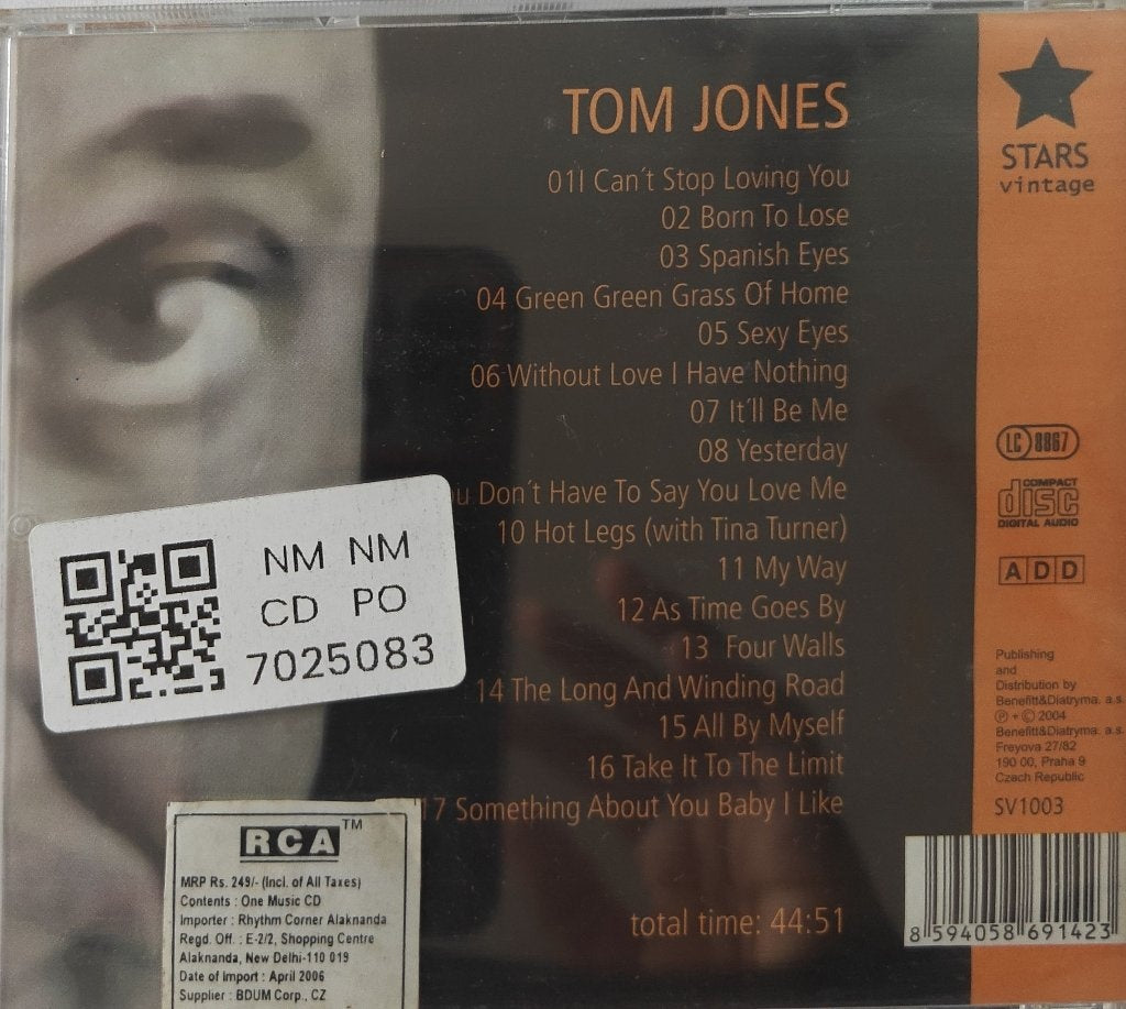 Tom Jones - Stars Vintage (CD)