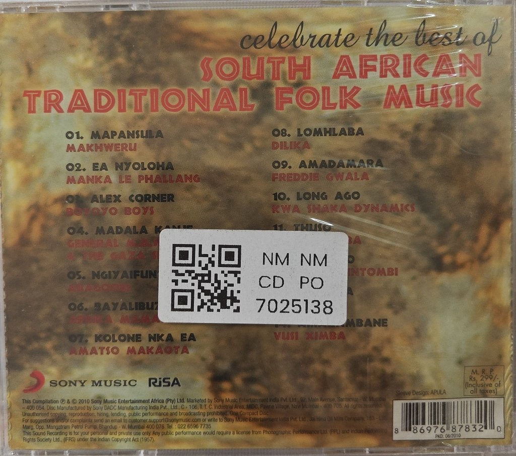 Various - Celebrate the Best of South African Traditional Folk Music (CD)