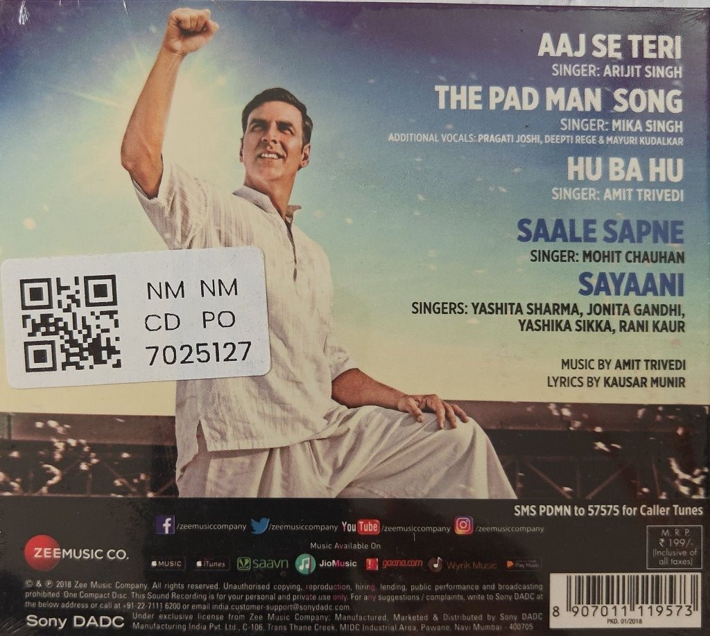 Amit Trivedi - Pad Man (CD)
