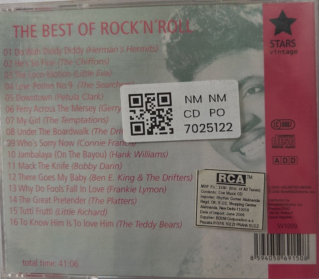 Various - THE BEST OF ROCK 'N' ROLL (CD)