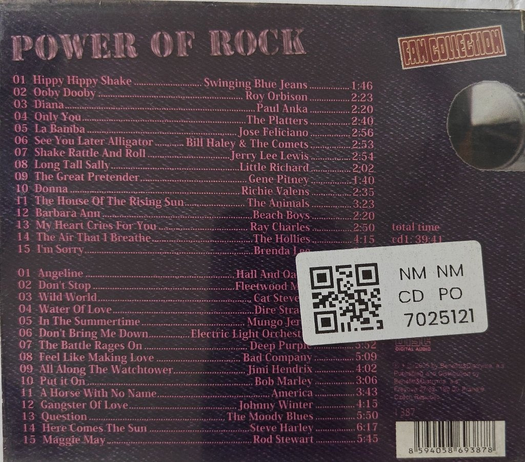 Various - Power of Rock: The Best Of Classic Rock Music (CD) (2)