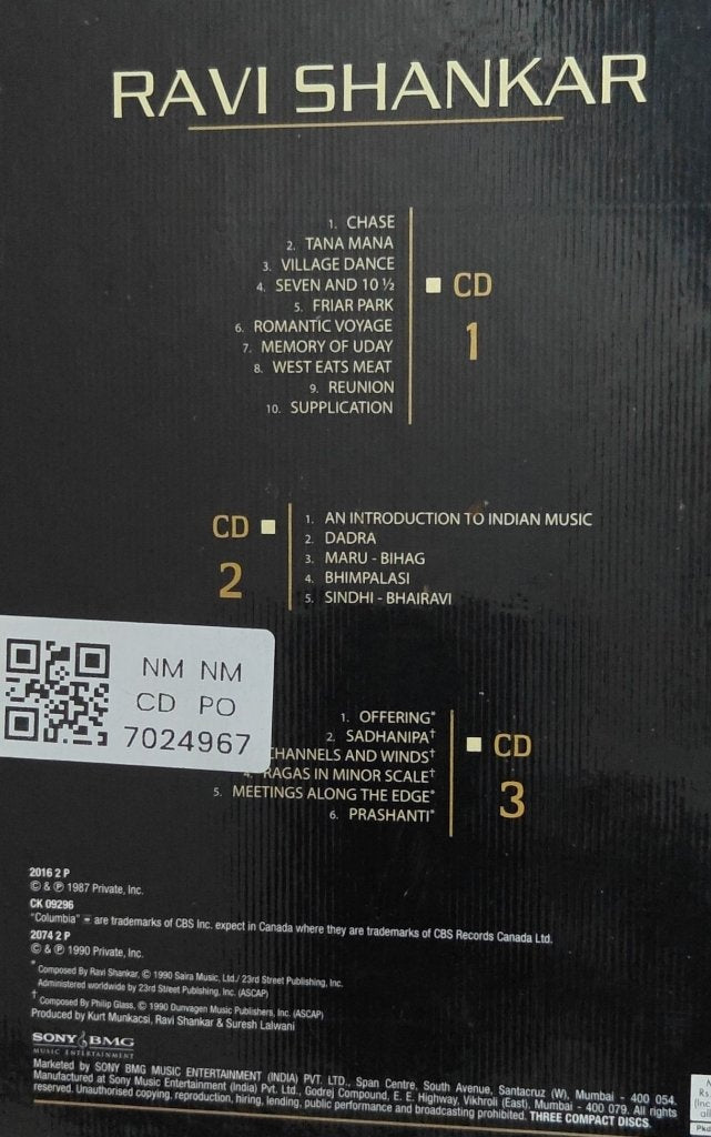 Ravi Shankar - Definitive Collection (CD) (3)