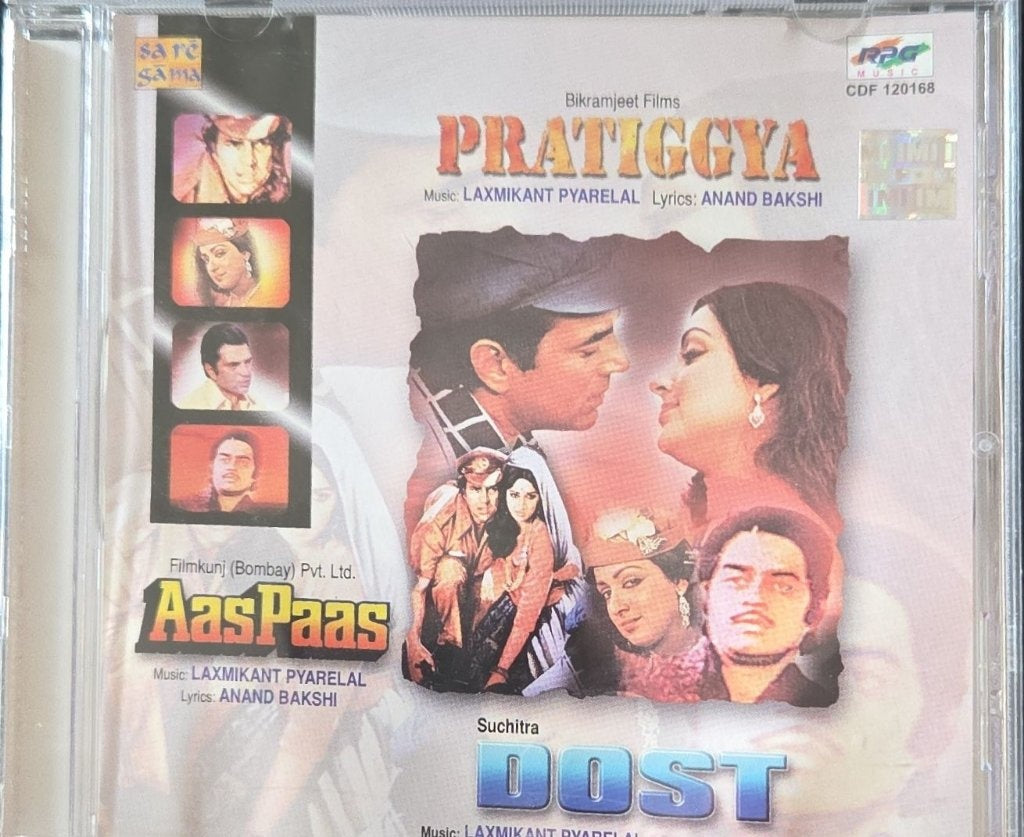 Laxmikant Pyarelal - Pratigya / Dost / Aas Paas (CD)