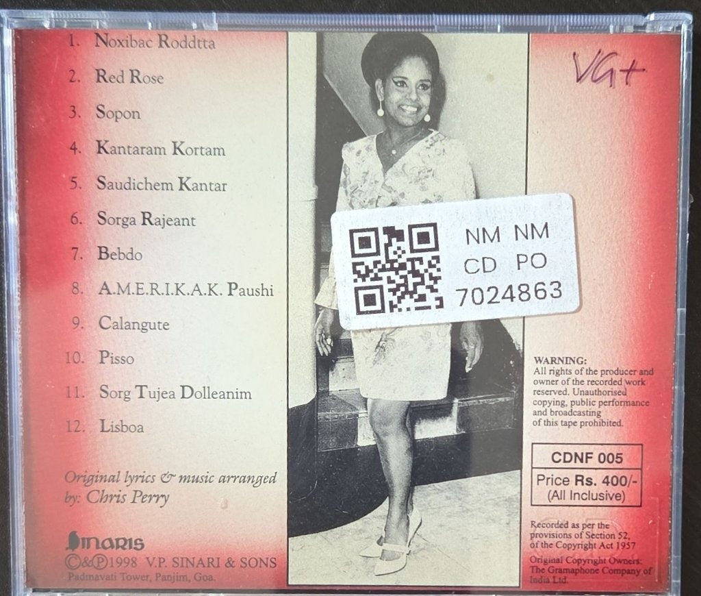 Lorna, Chris Perry - Unforgettable Hits (Konkani/Goan) (CD)