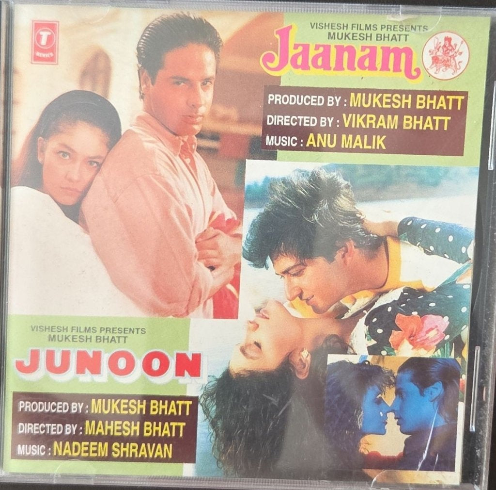 Anu Malik, Nadeem Shravan - Jaanam + Junoon (CD)