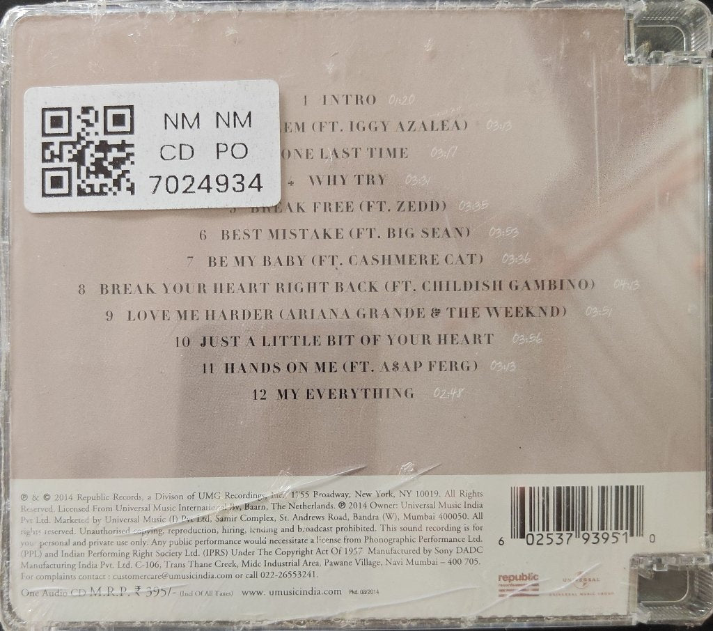 Ariana Grande - My Everything (CD)