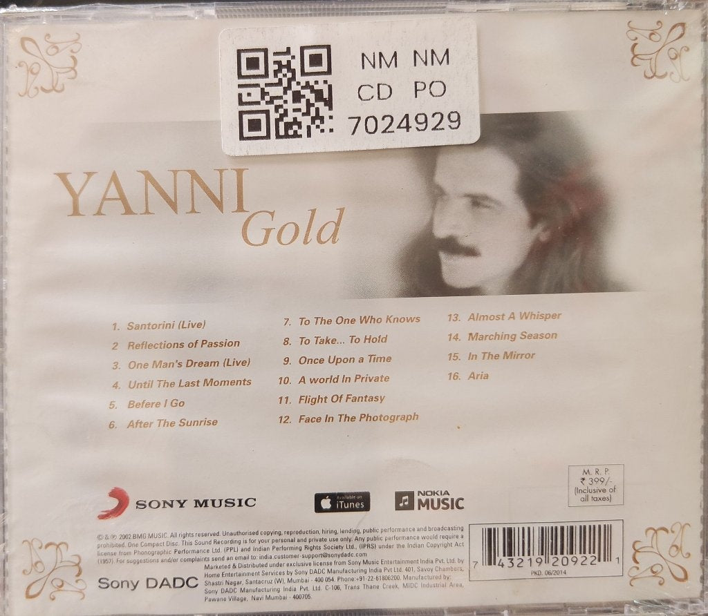 Yanni - Gold (CD)