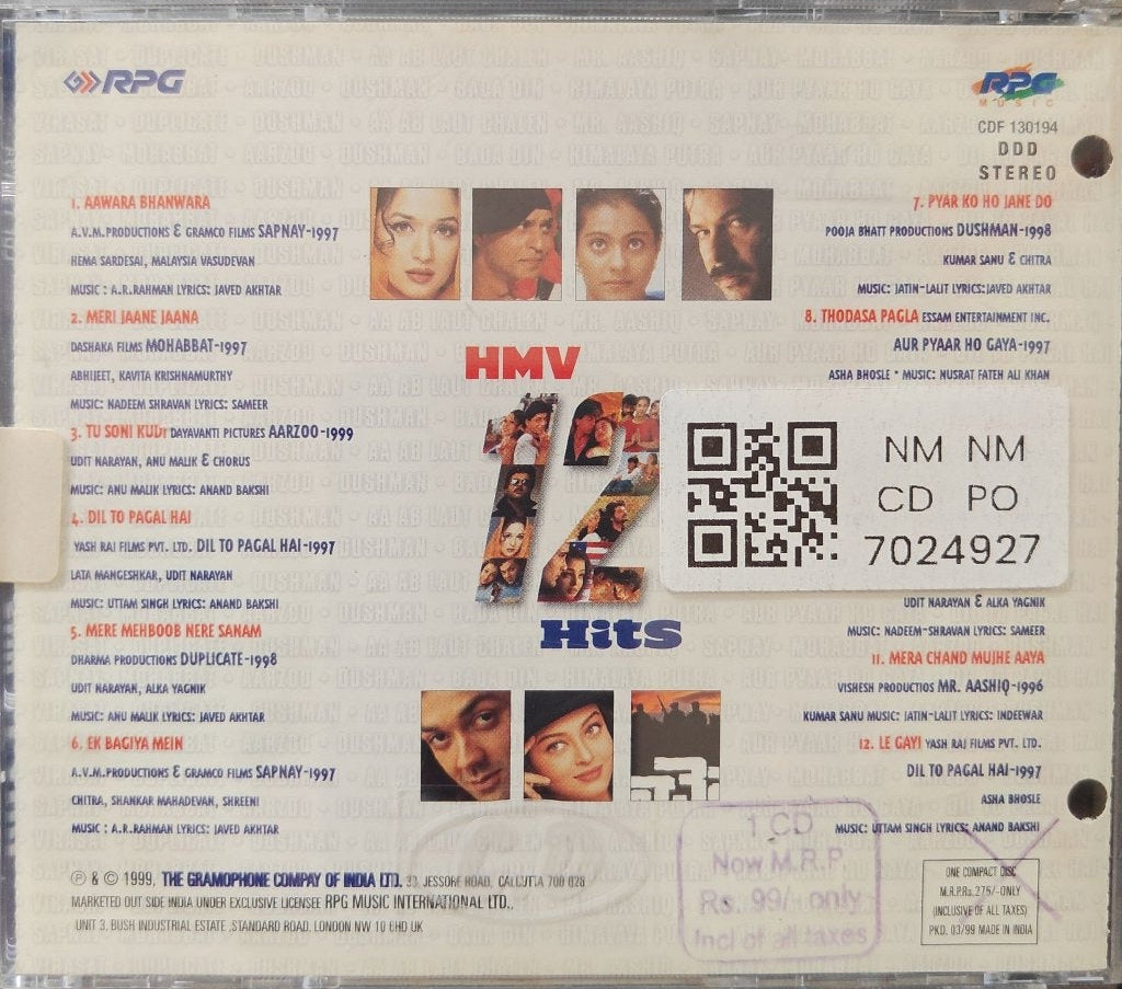 Various - 12 Hits (CD)