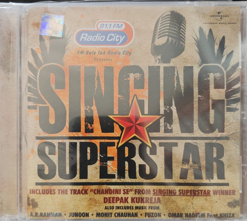 A.R.Rahman, Junoon, Mohit Chauhan, Fuzon, Omar Nadeem - Singing Superstar (CD)