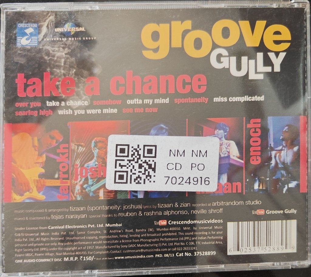 Groove Gully - Take a Chance (CD)