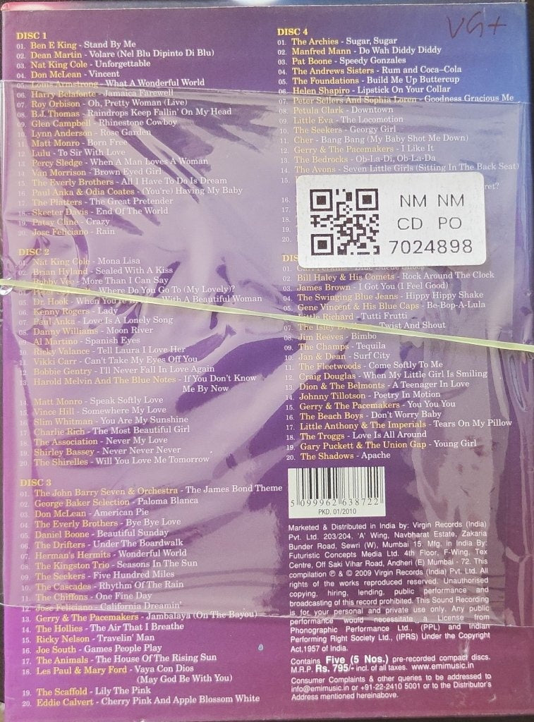 Various - 100 Greatest Super Oldies (CD) (5)