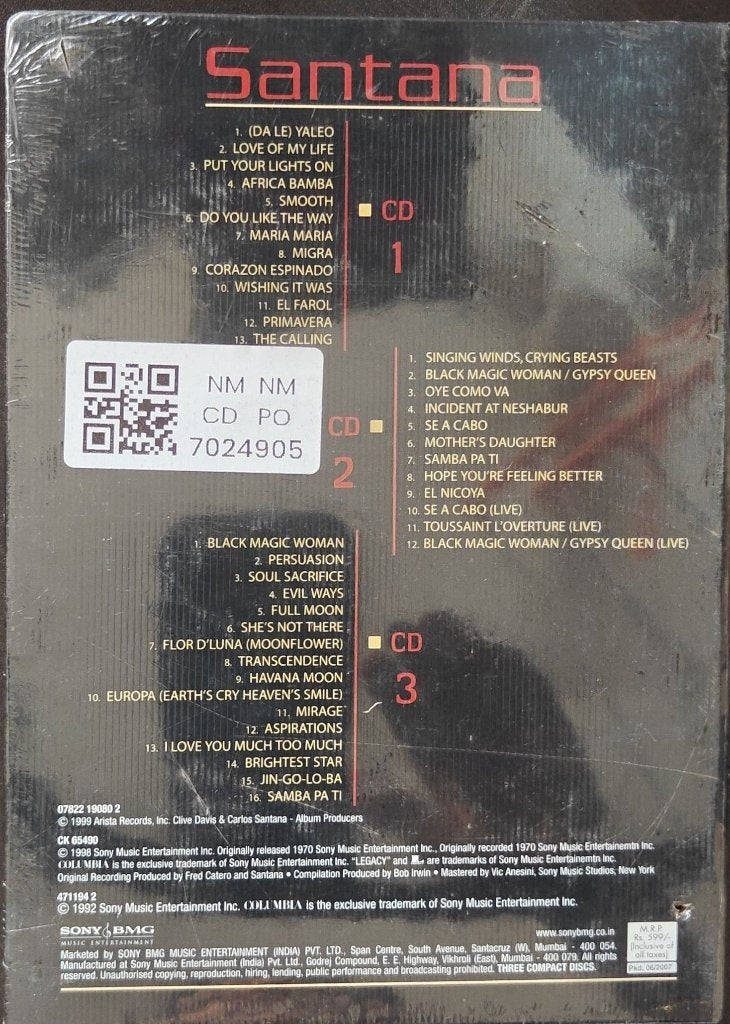 Santana - Definitive Collection (CD) (3)