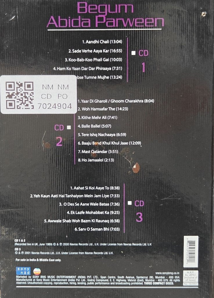 Abida Parveen - Definitive Collection (CD) (3)