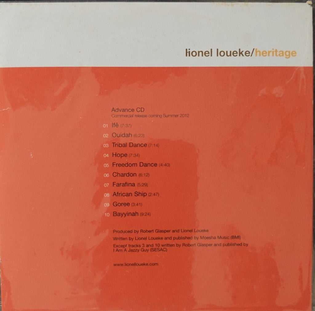 Lionel Loueke - Heritage (CD)