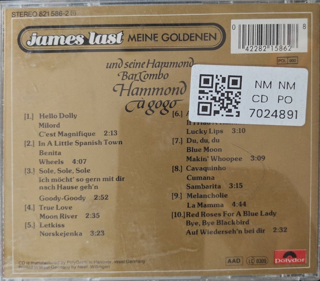 James Last - Hammond à gogo (CD)