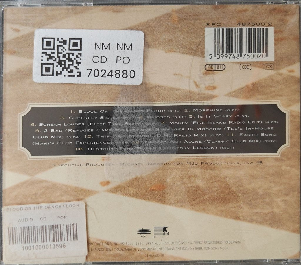 Michael Jackson - Blood On The Dance Floor: History In The Mix (CD)