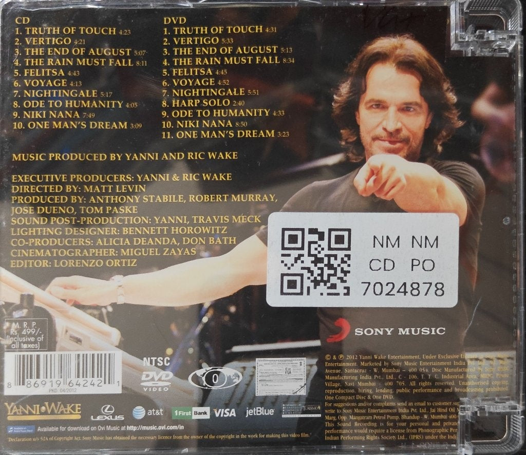 Yanni - Live at El Morro, Puerto Rico (CD) (2)
