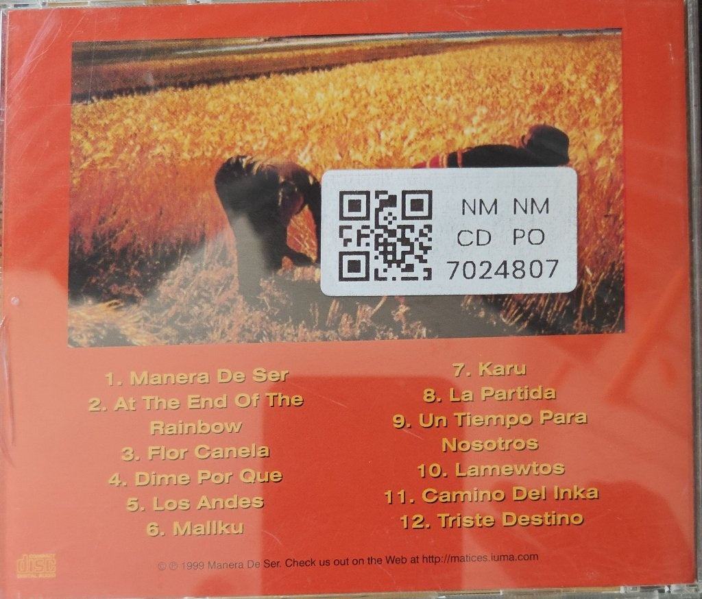 Manera De Ser - Way Of Life (CD)