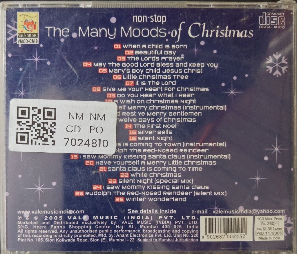 Various - non-stop The Many Moods of Christmas (CD)