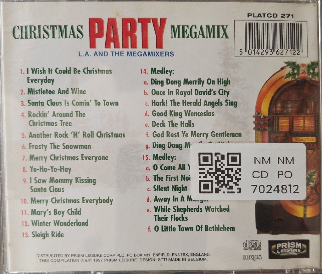 L.A. And The Megamixers - Christmas Party Megamix (CD)