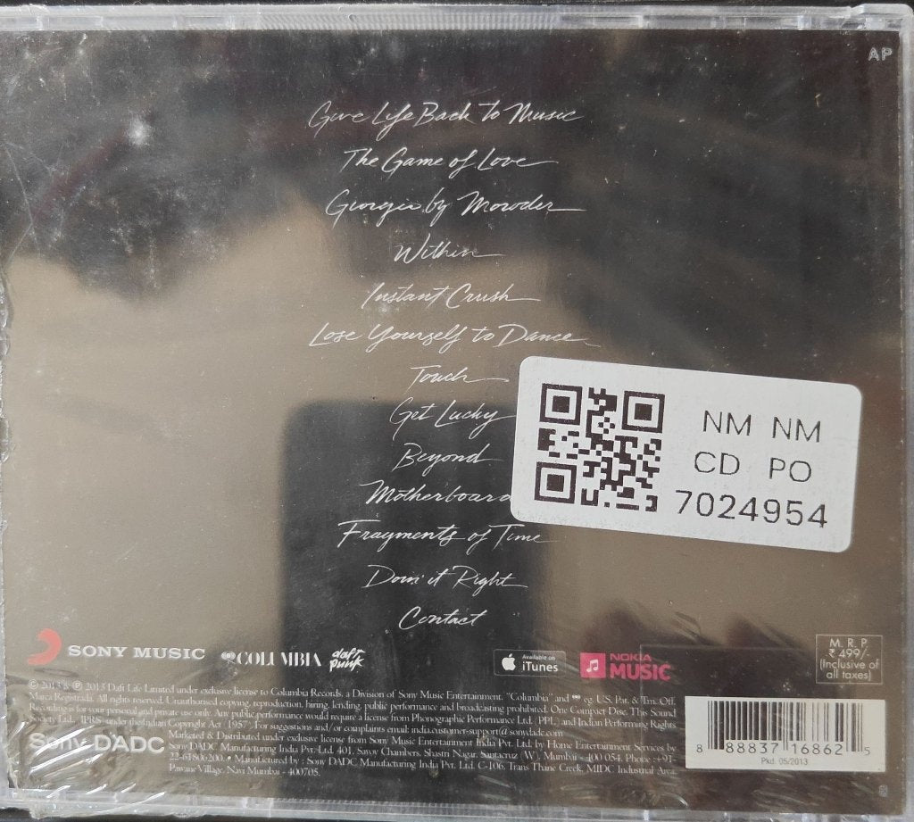Daft Punk - Random Access Memories (CD)