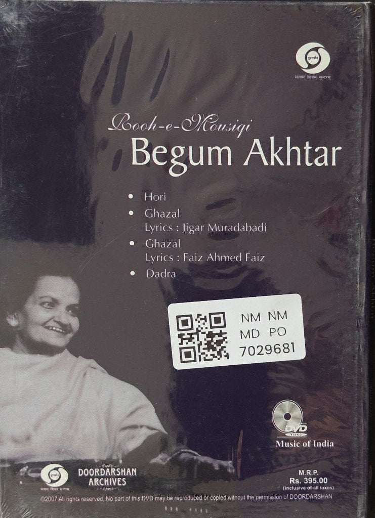 Begum Akhtar - Rooh-e-Mousiqi Begum Akhtar (Music-DVD)