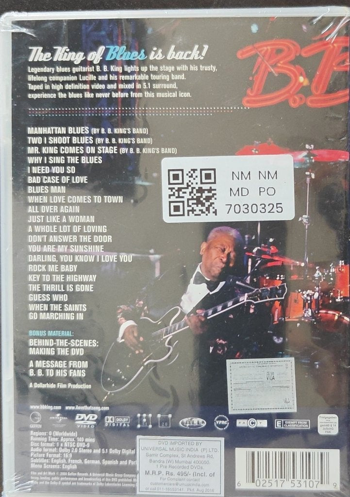 B.B. King - Live (Music-DVD)