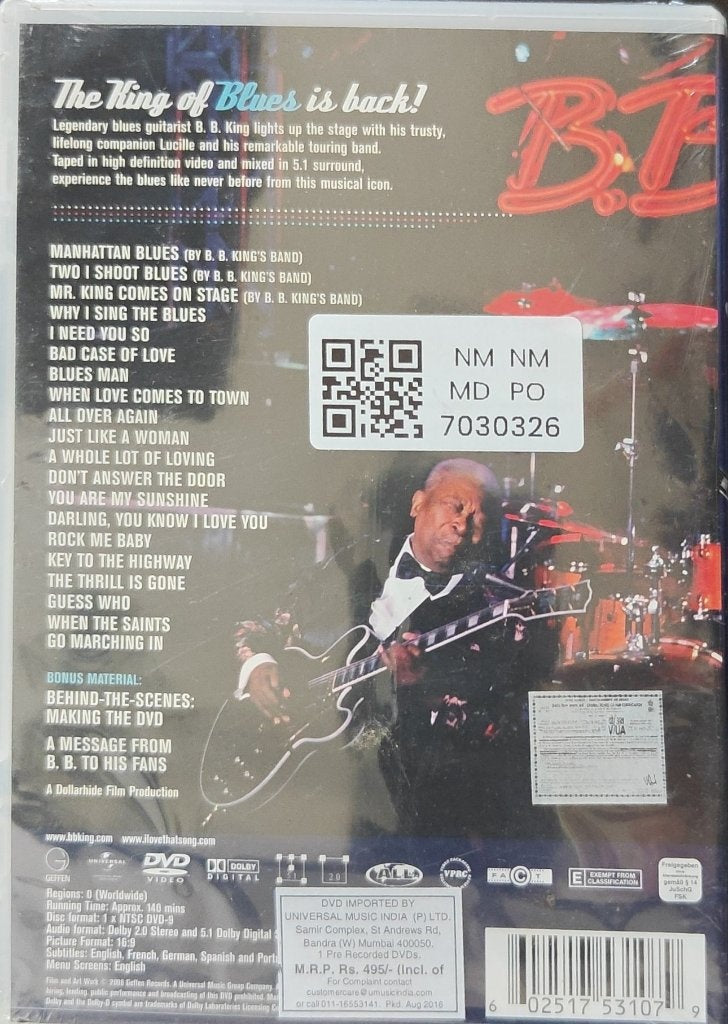B.B. King - Live (Music-DVD)