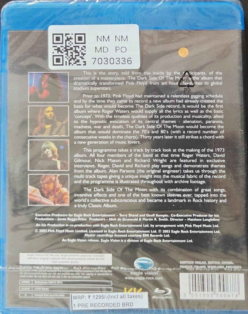 Pink Floyd - The Making of The Dark Side of the Moon (Blu-ray Disc) (Music-DVD)