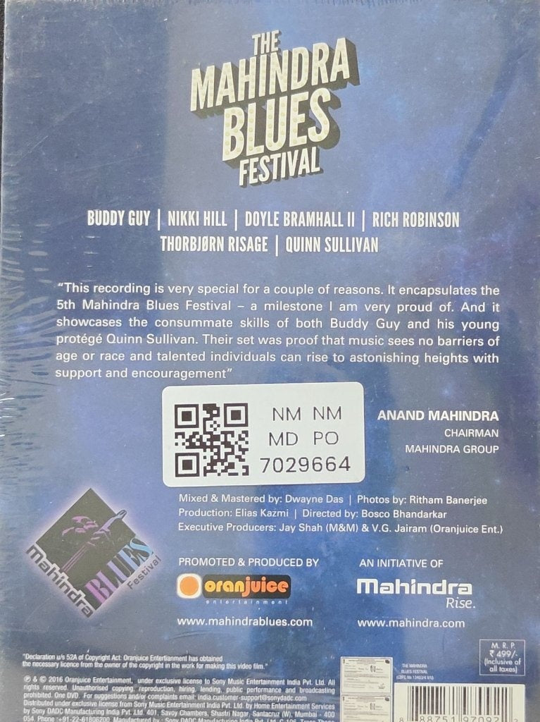 Various - The Mahindra Blues Festival (Music-DVD)