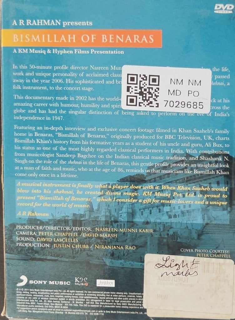 A R Rahman - Bismillah of Benaras (Music-DVD)