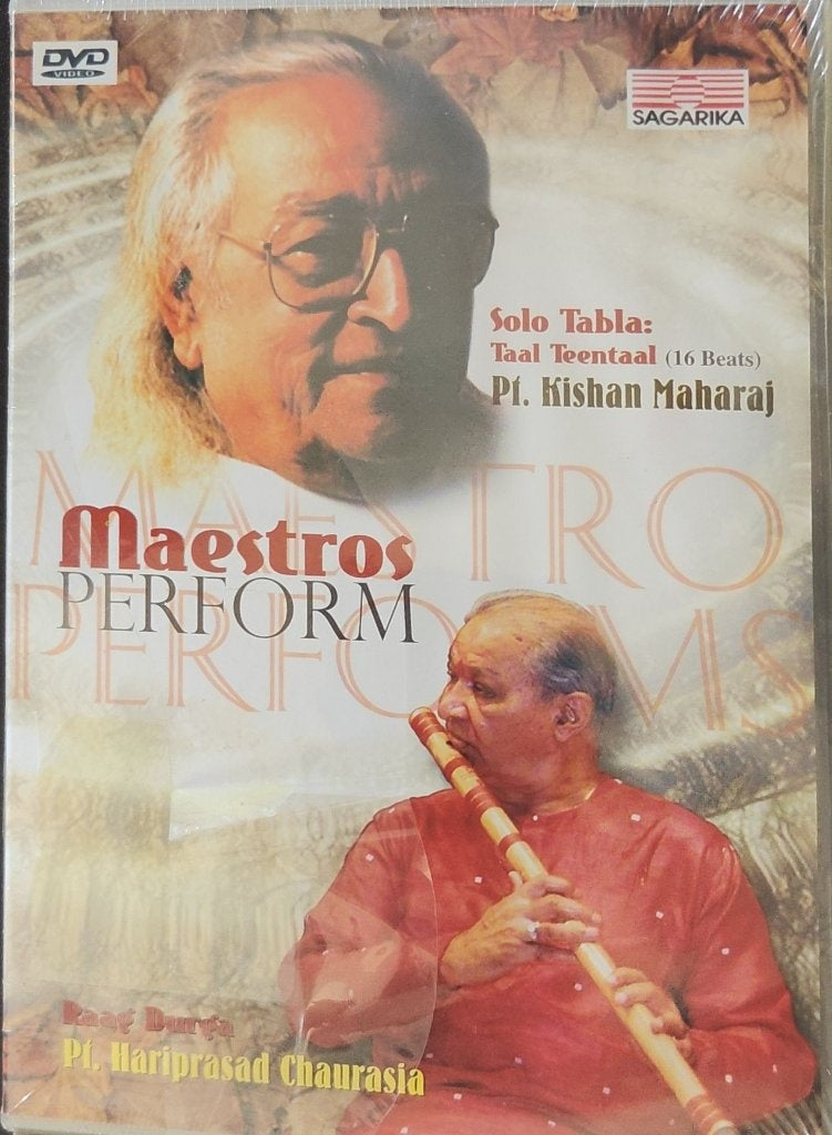 Pt. Kishan Maharaj, Pt. Hariprasad Chaurasia - Maestros Perform (Music-DVD)