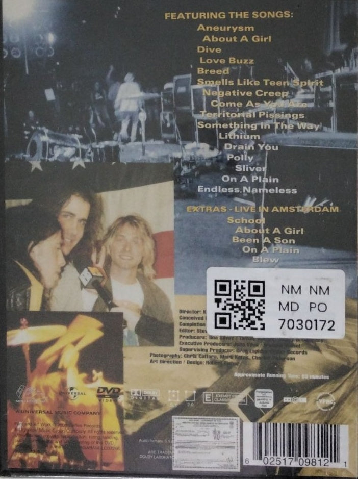 Nirvana - Live! Tonight! Sold Out!! (Music-DVD)