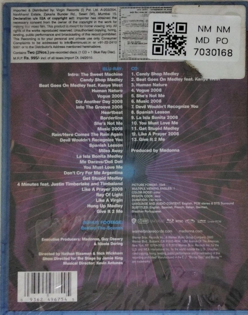 Madonna - Sticky & Sweet Tour (Music-DVD) (2)