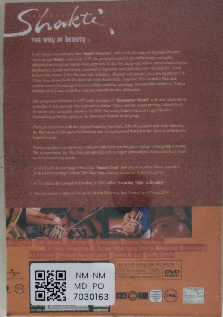 John McLaughlin, Zakir Hussain - Remember Shakti: The Way of Beauty (Music-DVD)