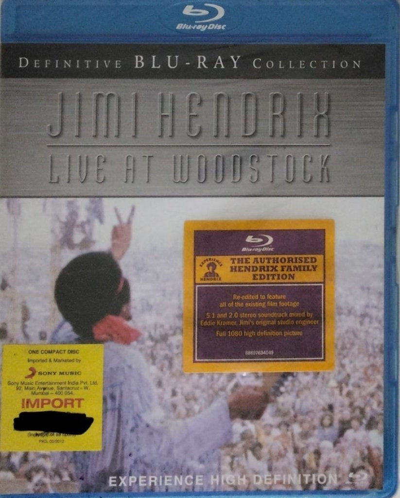 Jimi Hendrix - Live at Woodstock (Blu-ray) (Music-DVD)