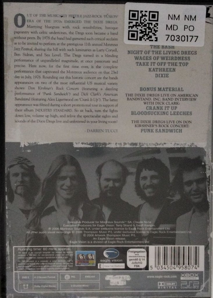 Dixie Dregs - Live at Montreux (Music-DVD)