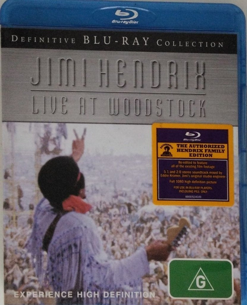 Jimi Hendrix - Live at Woodstock (Blu-ray) (Music-DVD)