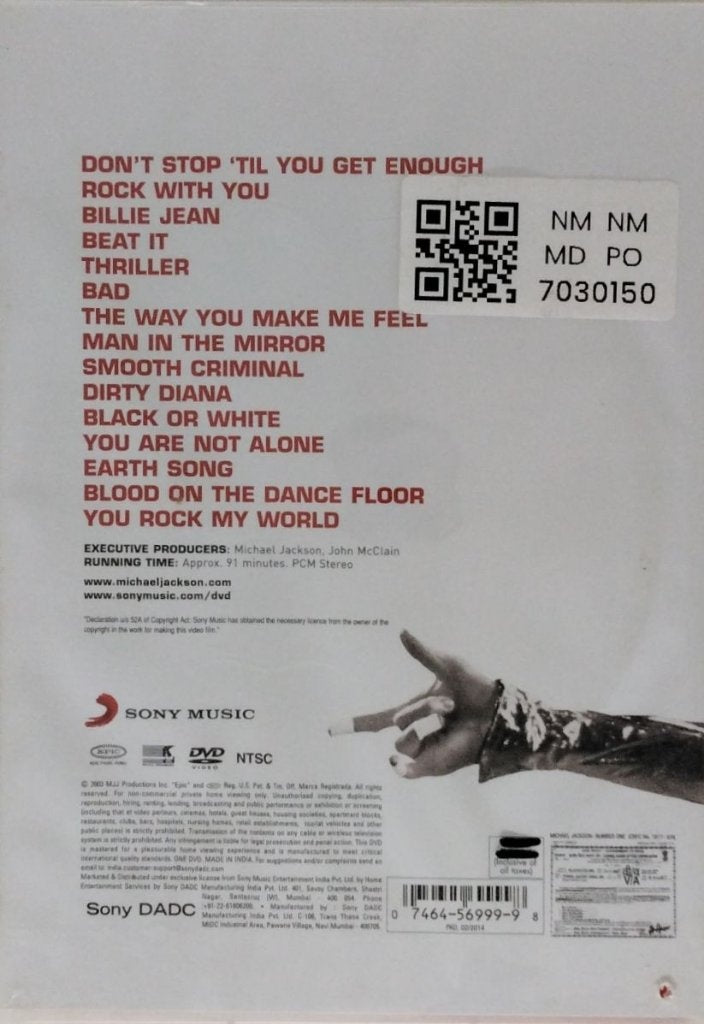Michael Jackson - Number Ones (Music-DVD)