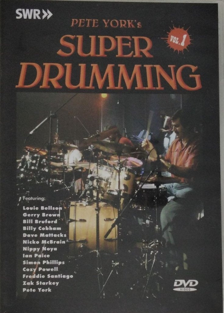 Pete York - Super Drumming Vol. 1 (Instructional) (Music-DVD)