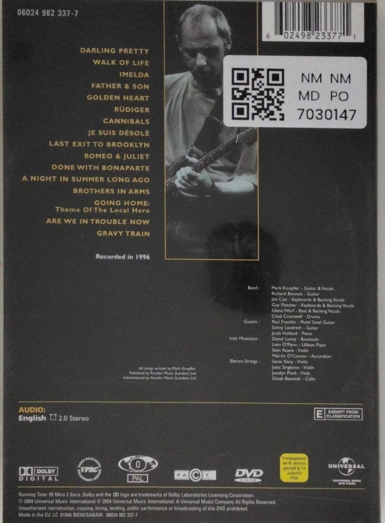 Mark Knopfler - A Night in London (Music-DVD)