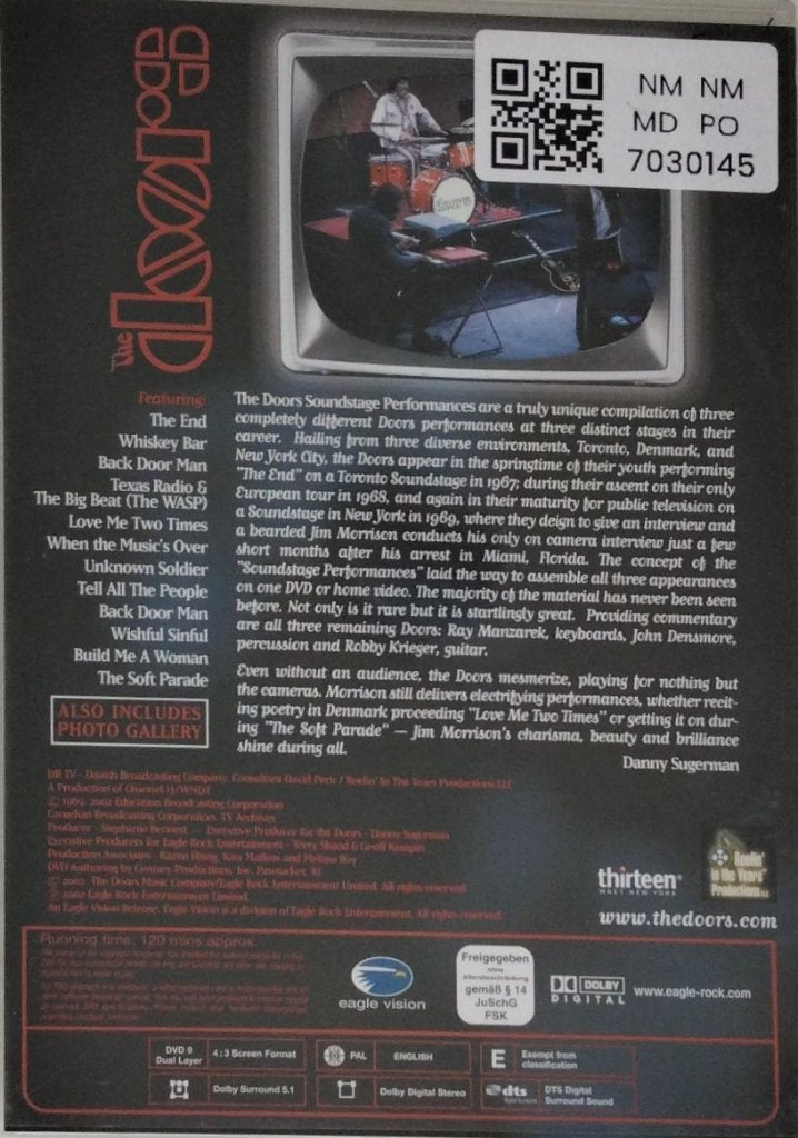 The Doors - Soundstage Performances (Music-DVD)