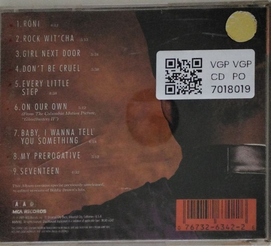 Bobby Brown - Dance!...Ya Know It! (CD)